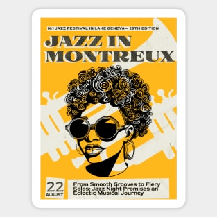 Jazz Concert design for the Jazz Lover! Magnet